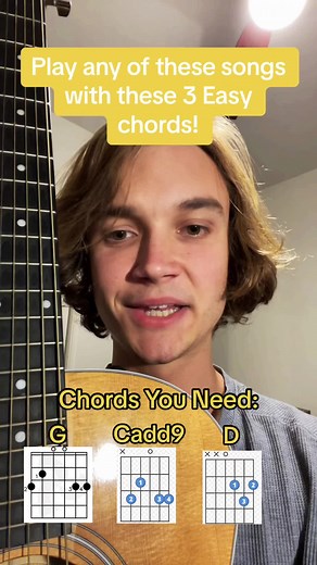 Easy 3-Chord Guitar Songs for Beginners