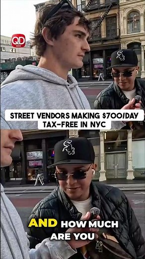 Street Vendors Making $700/Day Tax-Free in NYC