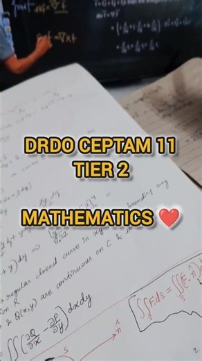 DRDO CEPTAM 11 MATHEMATICS ❤️ Tier 2 preparation #study #shorts #drdo #drdomaths