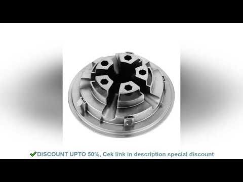 4Pcs Golf Cart Ss Hub Cover Parts Kit For Ezgo Club Car Yamaha Hub Caps 8-Inch Chrome Silver Plated