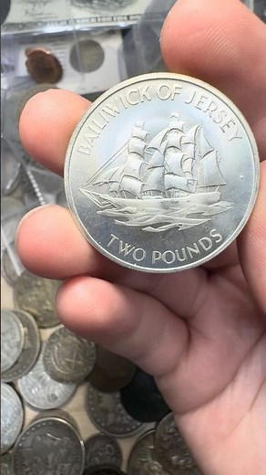 1972 Bailiwick of Jersey 2 Pound Silver Coin