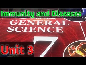 Immunity and Diseases Unit 3 General Science Class 7 KPK Textbook Single National Curriculum