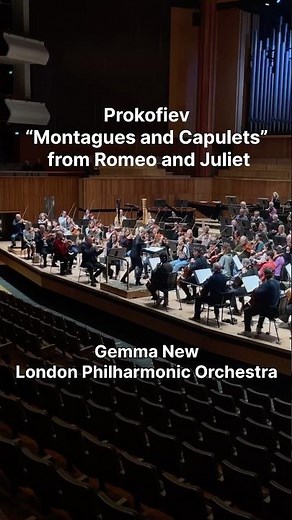 Gemma New | Prokofiev “Montagues and Capulets” | London Philharmonic Orchestra