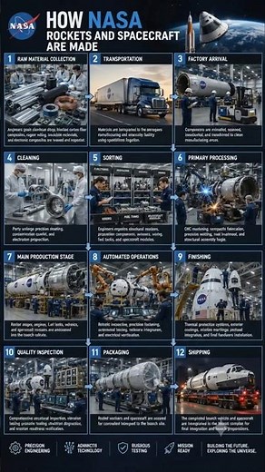 How NASA Rockets and Spacecraft Are Made | Complete Factory Documentary | From Raw Materials to
