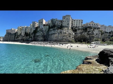 Living in Tropea Italy - Enjoying the Sea and Exploring the Town of Tropea in Calabria in April 2022