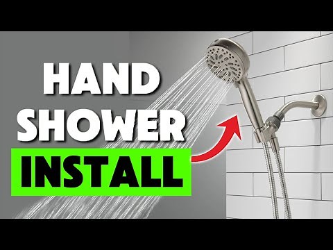 DIY Hand Shower Head Installation Made Easy 💧💧💧