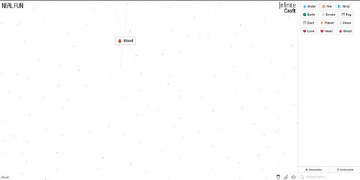 How to make blood in Infinite Craft