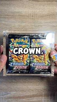 Pt. 211 of Channel Profit/Loss Series - CROWN ZENITH Booster Box Pack Opening (Part 1 of 2!) #shorts