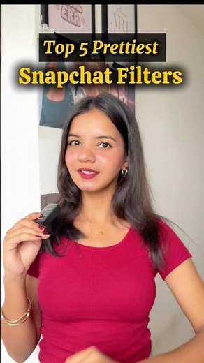 Top 5 Prettiest Snapchat Filters to Try✨ #aesthetic #snapchatfilters #softgirlaesthetic #photoideas