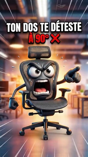 Assis mal? C'est 90° le coupable 😳 #humour