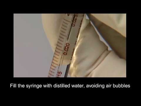 Karl Fischer Titration - How to carry out the titer determination using water (volume addition)?