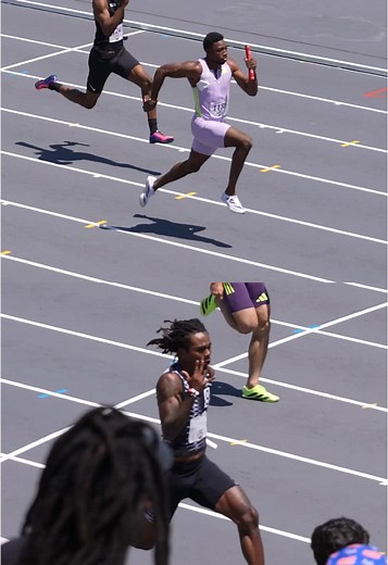 World Lead 4x100m! USA Sweeps Podium 37.78
