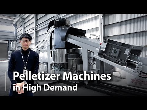 Plastic Recycling Machine for Post-Consumer Waste in Demand