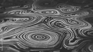 Abstract Circular Nodes Background/ Animation of an abstract background with circular nodes flowing and depth of field blur