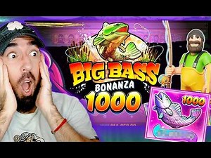 ¿¡PECES X 1000!? BIG BASS BONANZA 1000 entra en el TOP 3 de las mejores Big Bass