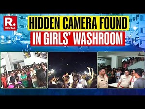 Hidden Camera Found in Girls' Washroom in Andhra Hostel | Massive Protests Erupt