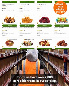 SPECIAL OFFER: Try 4 of our Greatest Hits for 20% OFF! From hand-crafted chocolates to 5-star snacks, you’ll pick from the very best flavors across our 96 years in business. ⭐ 1M 5-star reviews 🧑‍🍳 Quality sourcing & in-house roasting 🔥 Bigger, better, bolder Better hurry—this is our best deal on our best treats, so it won’t last long! | Nuts.com