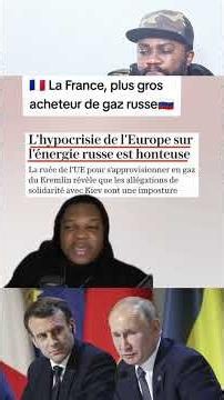 France Is the Largest European Buyer of Russian Gas