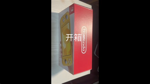 沉浸式开箱switch lite