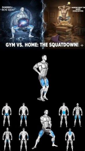 Dumbbell Plyo Squat = Explosive Leg Power + Fat Burn #PlyoWorkout #ExplosiveTraining #LegDay #shorts