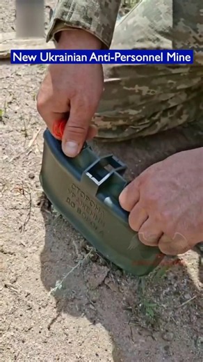 New Ukrainian Claymore-Type HFM 1600 Anti-Personnel Mine