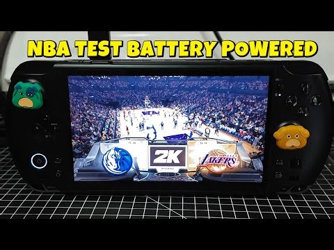 GPD WIN 5 HANDHELD MODE NBA 2K26 TEST | Gadget Syndrome