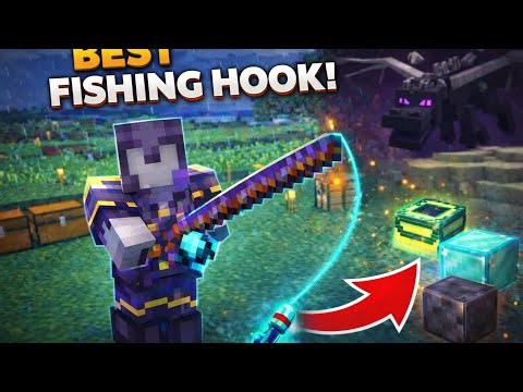 Minecraft Fishing Itni OP?! 😳 Netherite, Diamond & End Loot Without Mining!