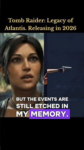 Tomb Raider: Legacy of Atlantis. Releasing in 2026