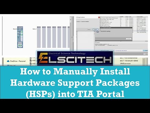 How to Manually Install Hardware Support Packages (HSPs) into TIA Portal