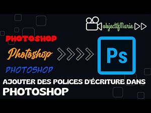 Photoshop | Installer Une Nouvelle Police d'Écriture Dans Photoshop | Tutoriel Débutant