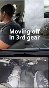 132K views · 3.5K reactions | Moving off in 3rd gear goes wrong  #manualcar | Driving Test tips | Facebook