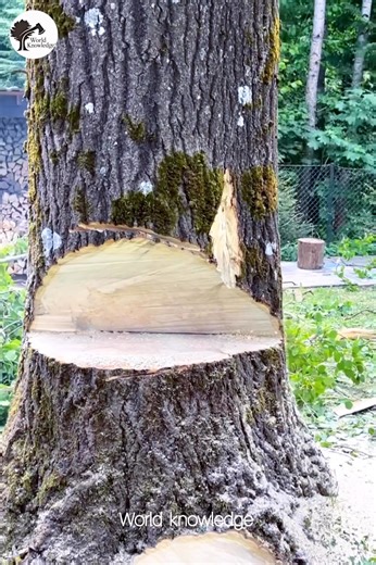 How to fall a tree | World Knowledge