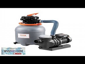 VEVOR Sand Filter Pump for Above Ground Pool 12 in 3000 GPH