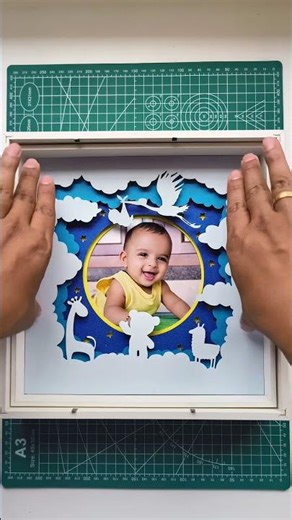 3D shadow keepsake box