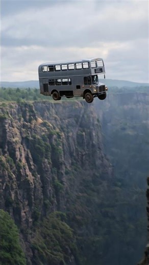 Most Dangerous Bus Jump Ever Attempted