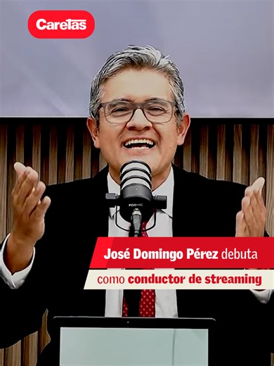 Tras ser suspendido por seis meses como fiscal provincial, José Domingo Pérez sorprendió al anunciar su incursión en el mundo del streaming con su propio programa en YouTube, titulado “Mejor, con Domingo”. El espacio se estrenó el martes 20 en el canal Escuela Jurídica INCEG, donde el abogado aseguró que el programa analizará la coyuntura política y jurídica del país, dividido en secciones y con un estilo directo. “Va a haber show”, adelantó en su primera emisión. 📲 Entérate de más en: caretas.