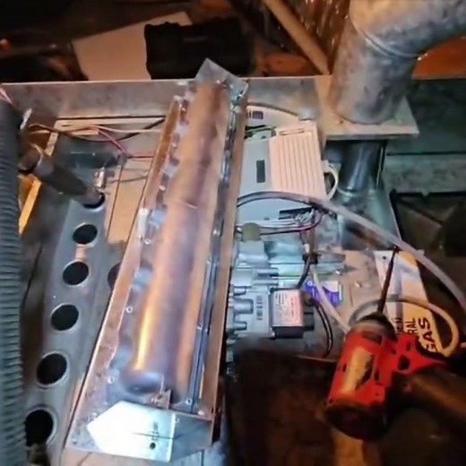 Cleaning Brivis Ducted Heater Fault H01 Error Code 50