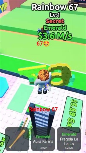 67brainrot escape tsunami for brainrot #roblox #brainrot #_____