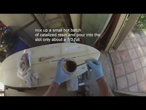 Future Fin Box Install