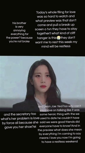 Filing for love episode 10 was so hard to watch such a cliffhanger at the end too whhyyyyy 😭