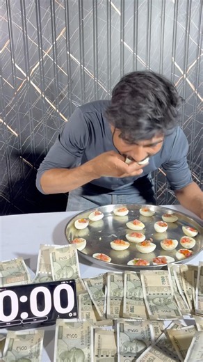 Ate 10 Boiled Eggs in 40 SEC for 30,000 | Egg Eating Machine | Eating Competition 🥚