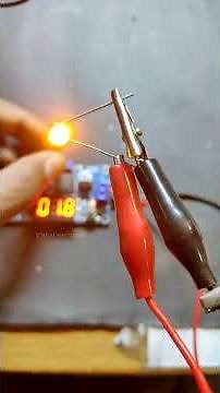 LED Over Voltage Testing Video | Short video | YouTube short | Led explosion | 0 volt led explosion