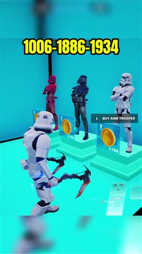 Now I only play with these Star Wars skins in Fortnite! #fortnitestarwars #fortniteredvsblue