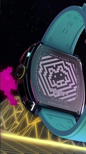 Ready player one? 👾 The Magellan Space Invaders is where retro arcade vibes meet next-level watch