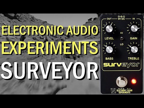 Harsh Tones || Electronic Audio Experiments Surveyor V2 Demo || IVP Preamp / Overdrive Pedal Demo