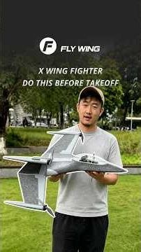 First time flying the FLYWING X WING FIGHTER!?🚀