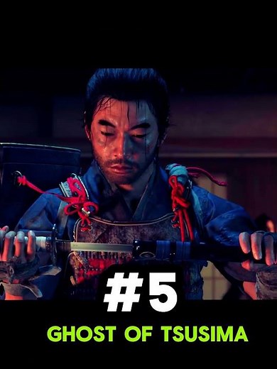 TOP 8 GAMES WITH THE BEST STORYLINES ON PLAYSTATION #gaming #ghostoftsushima #reddeadredemption2