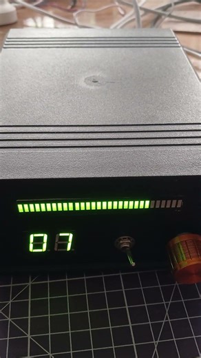 LED display timer (RP2040-ZERO, MicroPython)