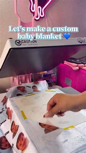 DIY Personalized Baby Blanket with A-SUB Sublimation Paper | Custom Gift Idea
