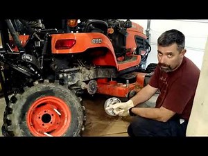 Adding Wheel Spacers To Kubota BX Series Tractors For Extra Stability.